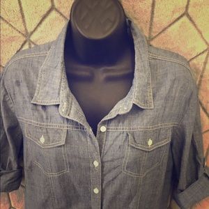 Denim Button Down
